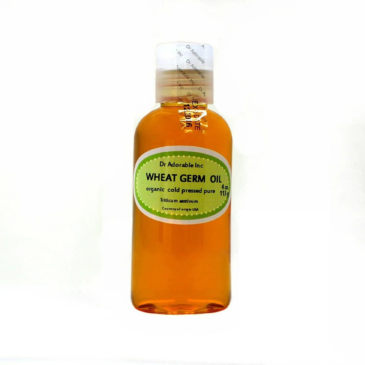 Dr Adorable Wheat Germ Oil Unrefined Cold Pressed Organic Pure By Dr.Adorable 4 Oz 5 Dr Adorable Wheat Germ Oil Unrefined Cold Pressed Organic Pure By Dr.Adorable 4 Oz - Image 3