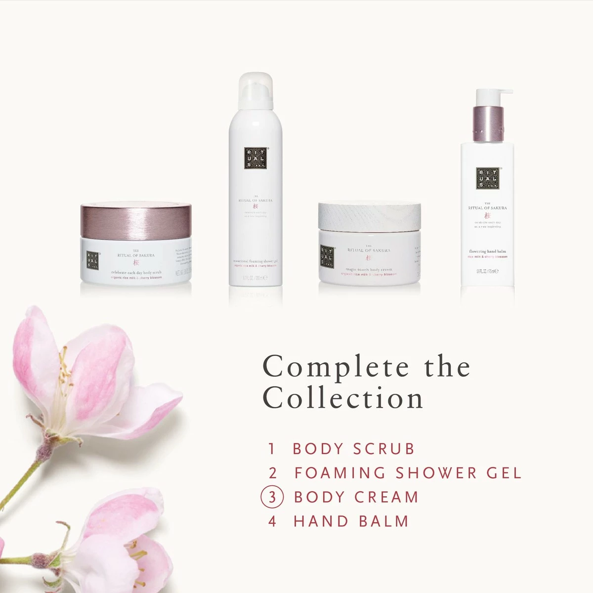 RITUALS The Ritual Of Sakura Body Cream And Refill Set 8 RITUALS The Ritual Of Sakura Body Cream And Refill Set - Image 6