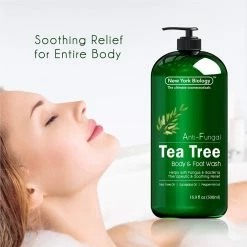 NEW YORK BIOLOGY THE ULTIMATE COSMECEUTICALS New York Biology Tea Tree Body Wash - Helps Soothe Itchy Skin, Jock Itch, Athletes Foot, Toenail Fungus, Eczema, Acne, Body Odor And Ringworm - Moisturizing Body Wash For Men & Women – 16 Fl Oz 10 NEW YORK BIOLOGY THE ULTIMATE COSMECEUTICALS New York Biology Tea Tree Body Wash - Helps Soothe Itchy Skin, Jock Itch, Athletes Foot, Toenail Fungus, Eczema, Acne, Body Odor And Ringworm - Moisturizing Body Wash For Men & Women – 16 Fl Oz -Moisturizers Sales yrbsy5czkdbhdb56j6bhib4r9y9z