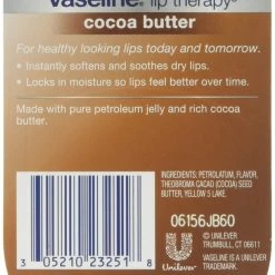 Vaseline® Vaseline Lip Therapy Cocoa Butter.25 Oz (Pack Of 8) 5 Vaseline® Vaseline Lip Therapy Cocoa Butter.25 Oz (Pack Of 8) -Moisturizers Sales yrd6bnh0uom7nk89d7hsvrj2t98d