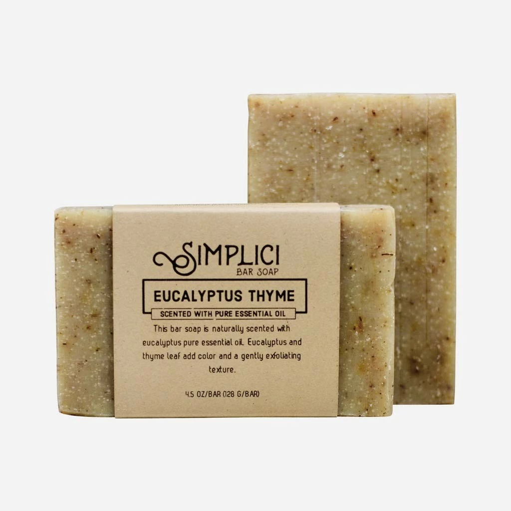 SIMPLICI Eucalyptus & Thyme Bar Soap Value Bag (6 Count) 4 SIMPLICI Eucalyptus & Thyme Bar Soap Value Bag (6 Count) - Image 2