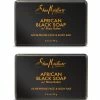 SheaMoisture Shea Moisture African Black Soap Bar, 3.5 Oz, Pack Of 2 -Moisturizers Sales z3lr8y9tyztl55id4lagcgp01tph