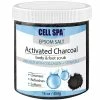 Cell Spa Exfoliating Activated Charcoal Body & Foot Scrub Infused With Collagen And Stem Cell With Epsom Salt For Skin Care, Natural Anti-Cellulite, Acne, Foot Soak, Stretch Marks Wrinkles & Scars 16 Oz -Moisturizers Sales z4k9ckc1ert8gu2mt8mji8mhn35e
