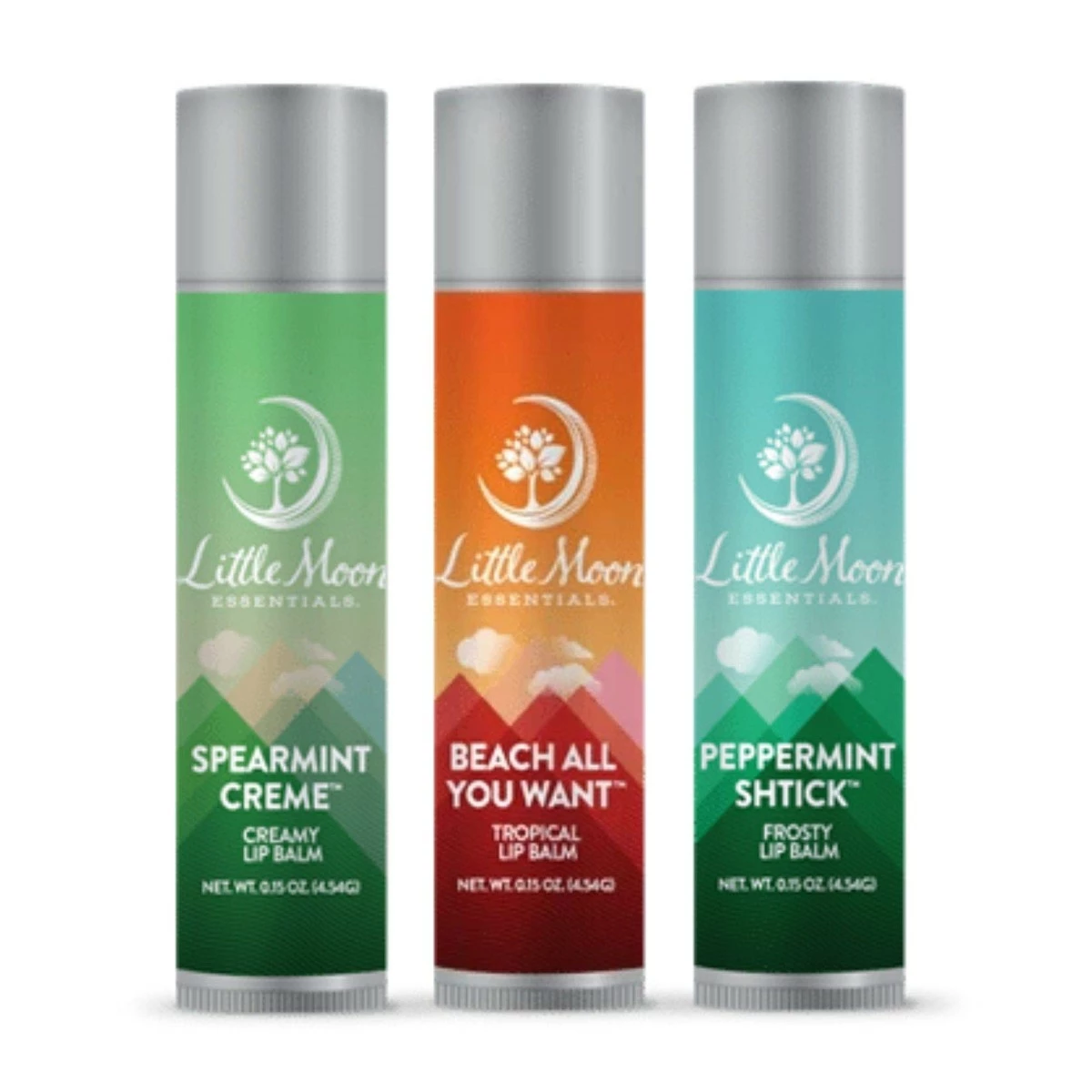 Little Moon Essentials Lip Balm (Variety Pack, 3 Pack) 3 Little Moon Essentials Lip Balm (Variety Pack, 3 Pack)