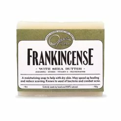 Opas Soap Frankincense Soap, 100% Pure, Wild Harvested, Made With SHEA Butter, Moisturizing, Anti-Aging, Cleansing