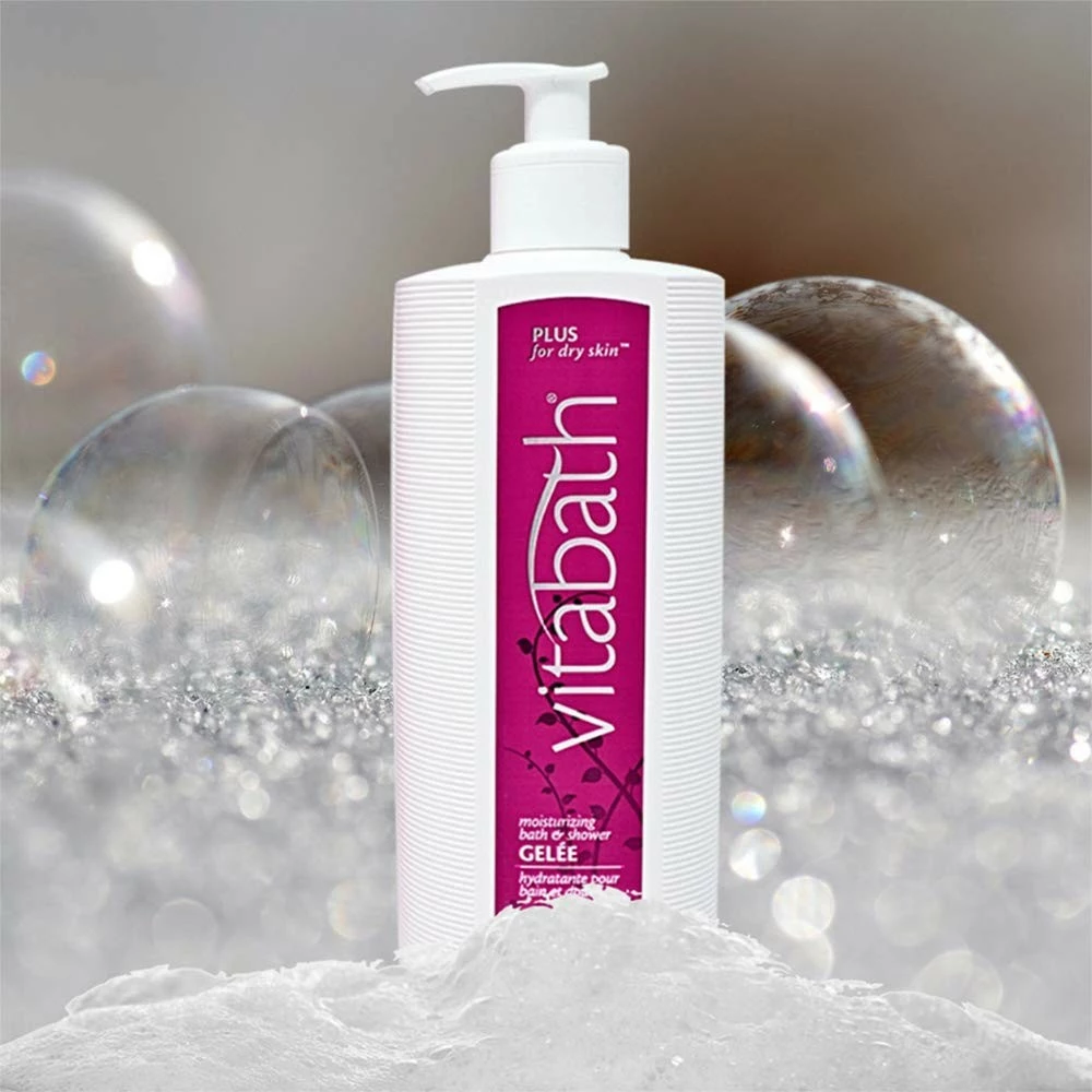 Vitabath Plus For Dry Skin Bath & Shower Gelee Moisturizing Body Cleanser Infused With Jasmine, Violet & White Musk - 32 Oz 8 Vitabath Plus For Dry Skin Bath & Shower Gelee Moisturizing Body Cleanser Infused With Jasmine, Violet & White Musk - 32 Oz - Image 6