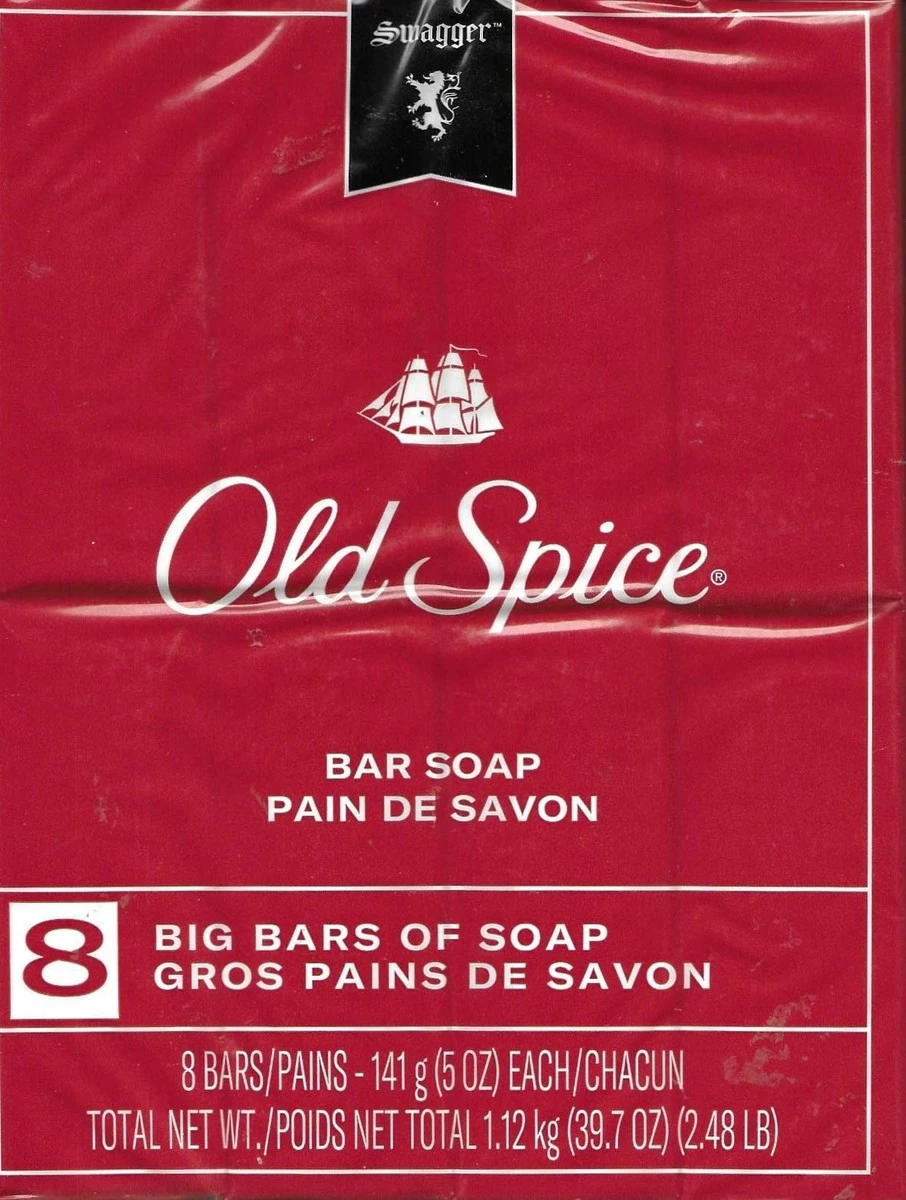Old Spice® Old Spice Red Collection Swagger Scent Men's Bar Soap, 8 Bar, 5 Oz, 14.920 Lb 3 Old Spice® Old Spice Red Collection Swagger Scent Men's Bar Soap, 8 Bar, 5 Oz, 14.920 Lb