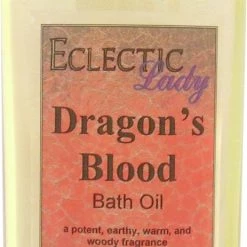 Eclectic Lady Store Dragon's Blood Bath Oil, 4 Oz