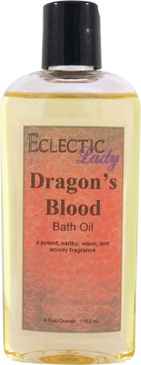 Eclectic Lady Store Dragon's Blood Bath Oil, 4 Oz 3 Eclectic Lady Store Dragon's Blood Bath Oil, 4 Oz