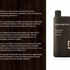Everyman Every Man Jack Body Wash Shower Gel, Sandalwood, 16.9 Fl Oz (91297) 12 Everyman Every Man Jack Body Wash Shower Gel, Sandalwood, 16.9 Fl Oz (91297) -Moisturizers Sales zijwsrouoxxze9vd3beq1sjhnvqv