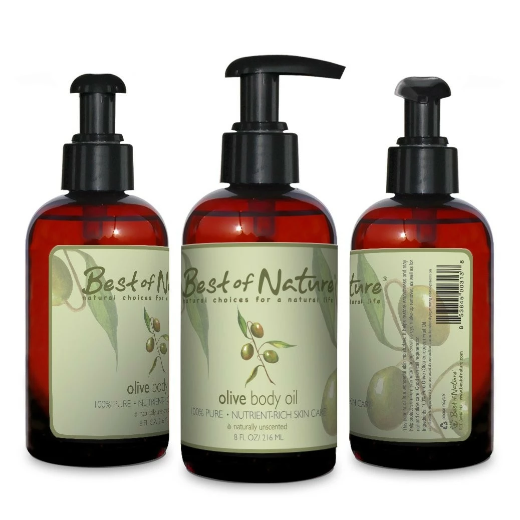 Best Of Nature 100% Pure Olive Massage & Body Oil (8 Oz) 7 Best Of Nature 100% Pure Olive Massage & Body Oil (8 Oz) - Image 5