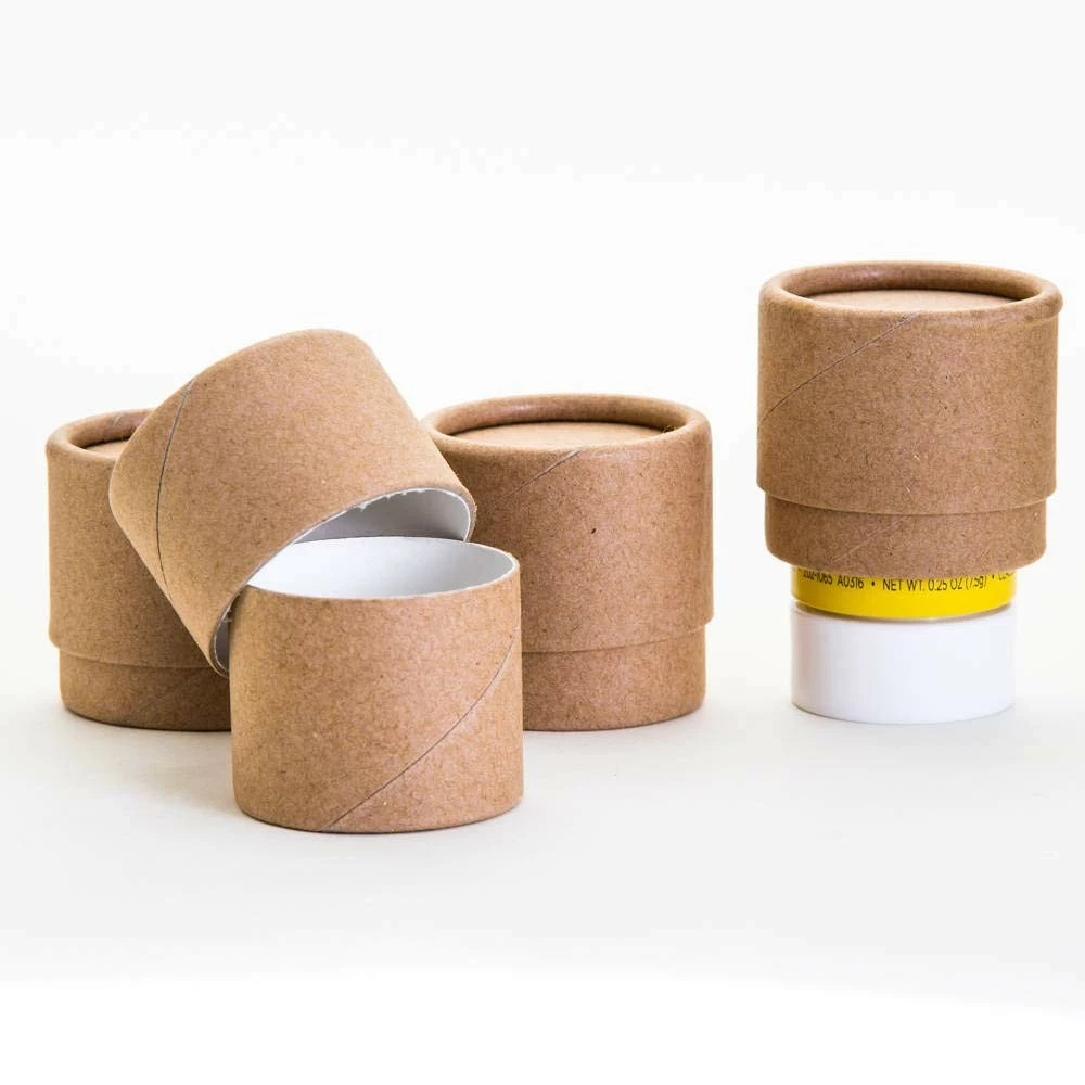 KJ's Krafts 40 ML / 1.35 OZ Kraft Paperboard Lip Balm/Salve/Cosmetic/Lotion Jars X25 3 KJ's Krafts 40 ML / 1.35 OZ Kraft Paperboard Lip Balm/Salve/Cosmetic/Lotion Jars X25