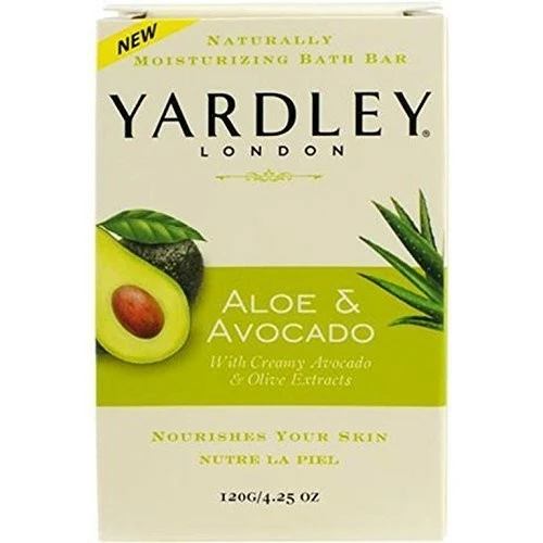 Yardley London Aloe And Avocado Naturally Moisturizing Bath Bar 4.25 Oz (Pack Of 6) 2 Yardley London Aloe And Avocado Naturally Moisturizing Bath Bar 4.25 Oz (Pack Of 6)