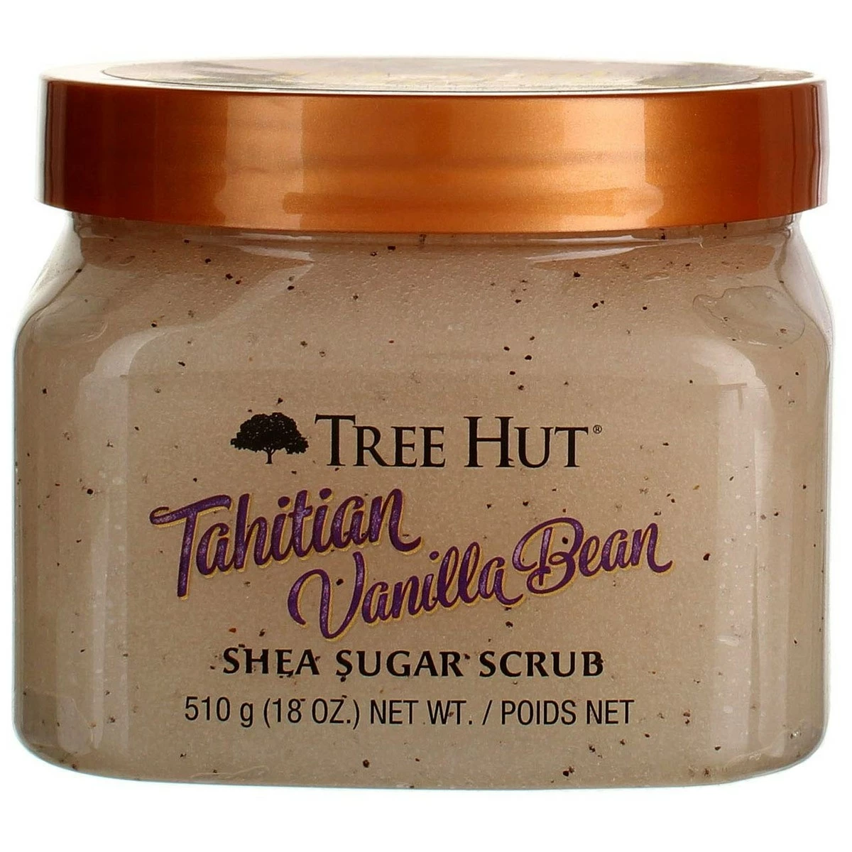 Tree Hut Sugar Body Scrub 18 Ounce Tahitian Vanilla Bean (Pack Of 2) 4 Tree Hut Sugar Body Scrub 18 Ounce Tahitian Vanilla Bean (Pack Of 2) - Image 2