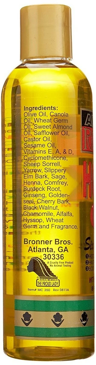 African Royale Hot Six Hair Oil, 8 Ounce (Pack Of 3) 4 African Royale Hot Six Hair Oil, 8 Ounce (Pack Of 3) - Image 2