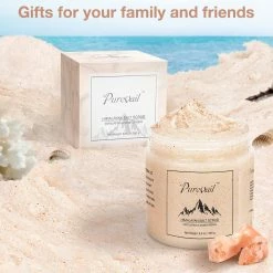 Purevail Himalayan Salt Body Scrub - Natural Exfoliating Scrub To Moisturize, Soften And Smoothen Skin - Light Bergamot Scent - Deep Cleansing For Dead Skin - Gifts For Women - 8.8 Oz -Moisturizers Sales zzvh5ouxm7e0es1bjt2i11xdk7yy